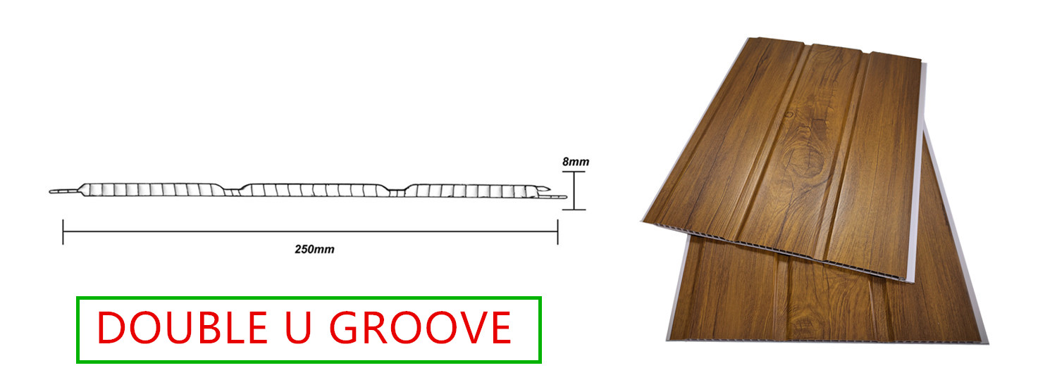25cm-U Groove