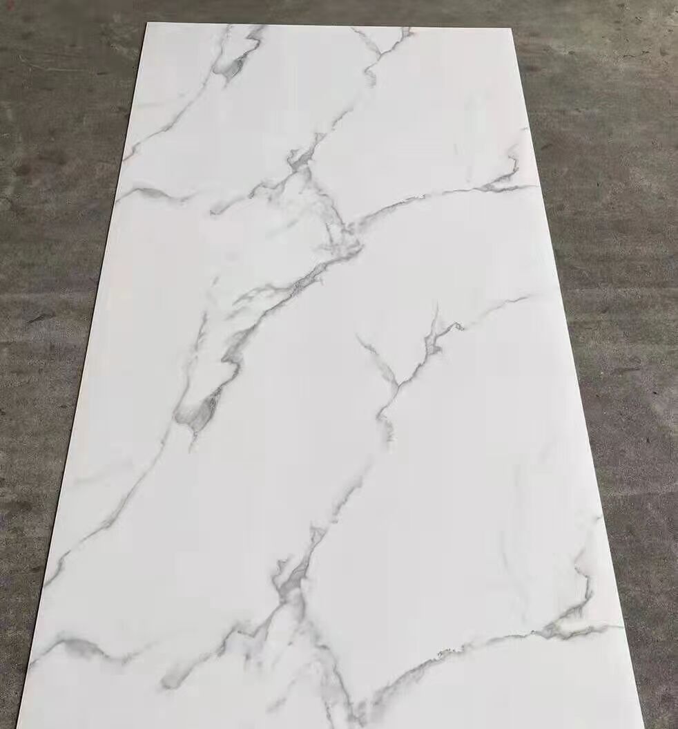 The Popular and Cheap Factory PVC Marble Sheet UV Marble Coated for Decoration Wall Panel
