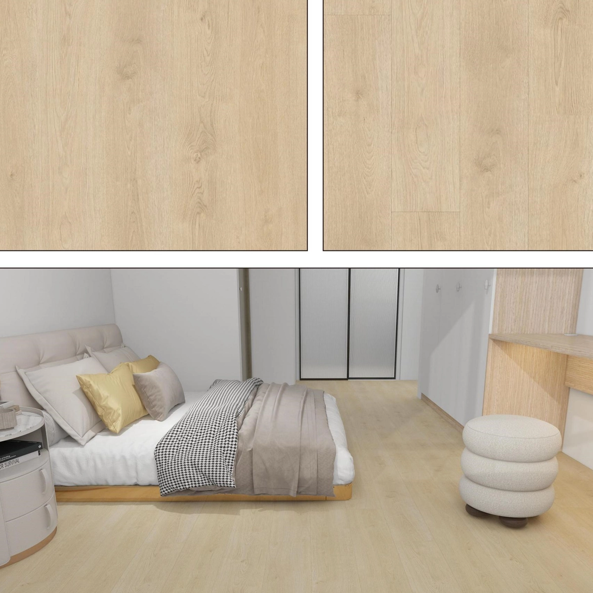 Waterproof 4mm 5mm 6mm Herringbone Rigid Vinyl Plank Floor Spc Flooring tiles 