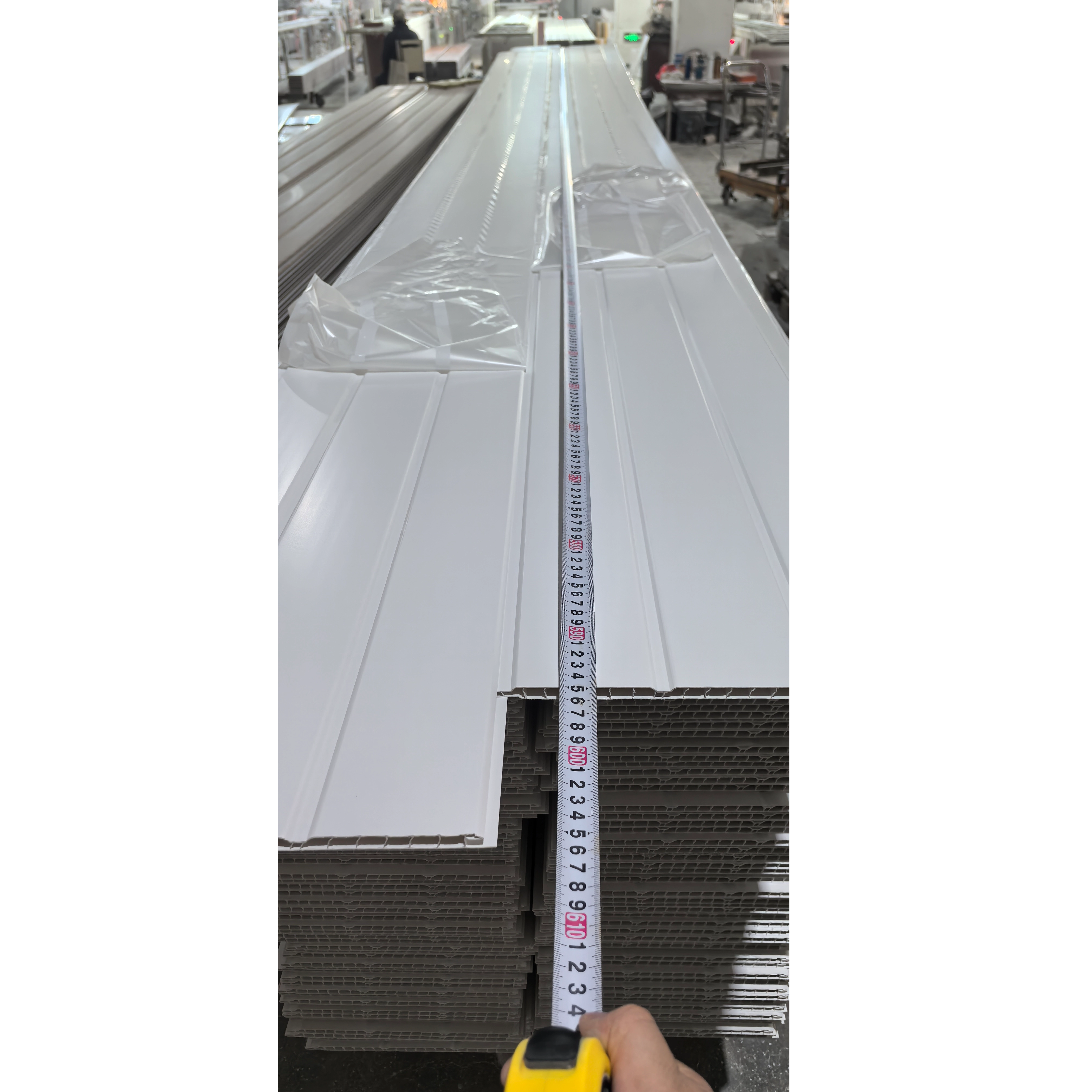 Weatherproof Outdoor Balcony PVC Ceiling - 2-Groove White Panels with Snap-Lock & High Flexibility