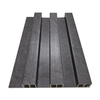 Thickness 25mm 195mm Width easy installation modern design wpc wood slat wall panel china manufacturers