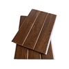 Two Groove 250mm/300mm plastic pvc ceiling strips wood color lamianted surface design