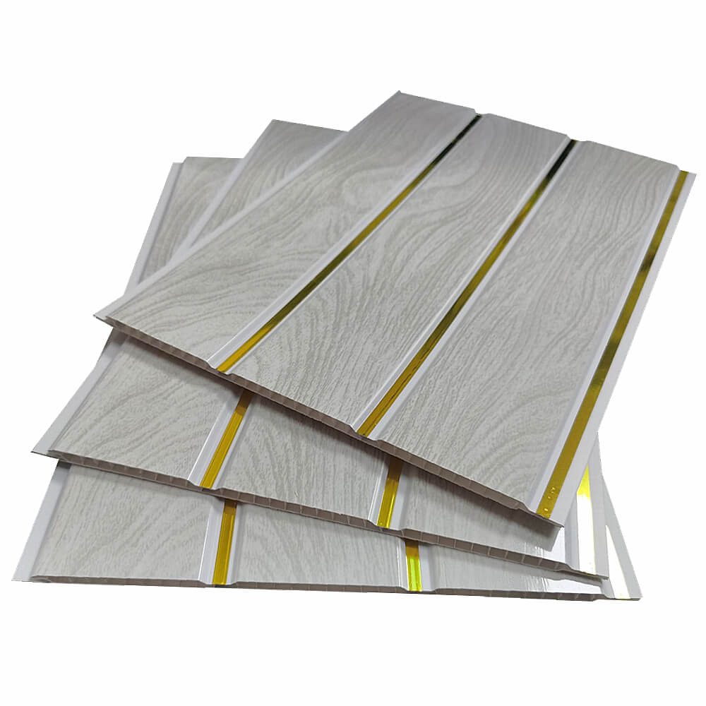 Classic PVC Ceiling Panel | Silver & Golden Lines 250mm /300mm width 