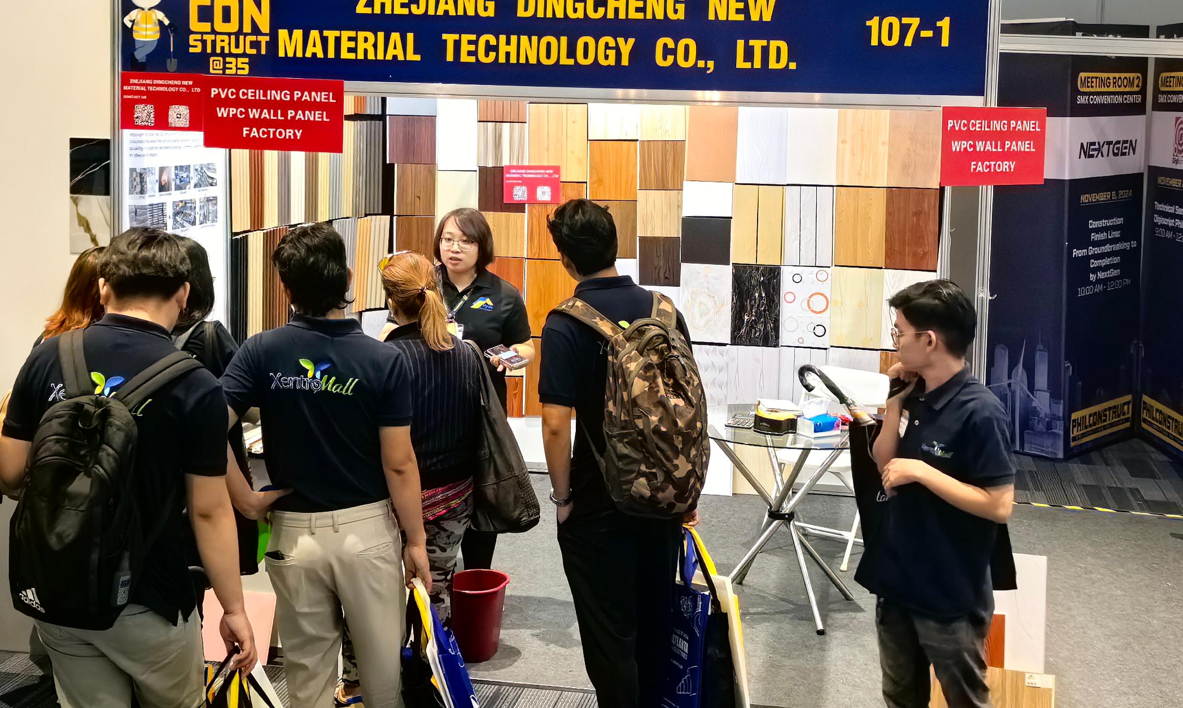 Jiaxing Hyde Showcased Innovative Decorative Materials at WORLDBEX 2024, Manila