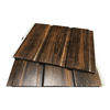Two Groove 250mm/300mm plastic pvc ceiling strips wood color lamianted surface design