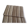 Two Groove 250mm/300mm plastic pvc ceiling strips wood color lamianted surface design