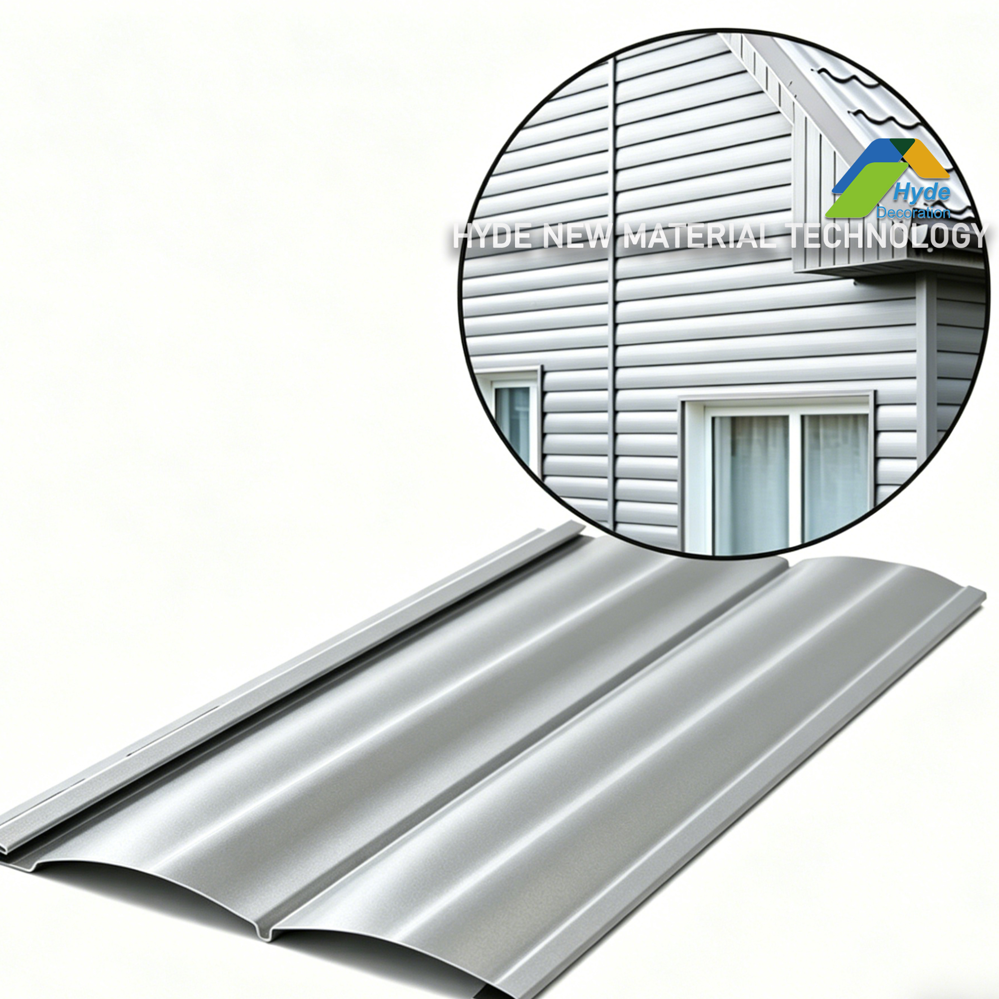 Top-Rated Rigid Vinyl Material Fire-Rated & Impact-Resistant Residential Exterior Cladding Wood PVC Siding