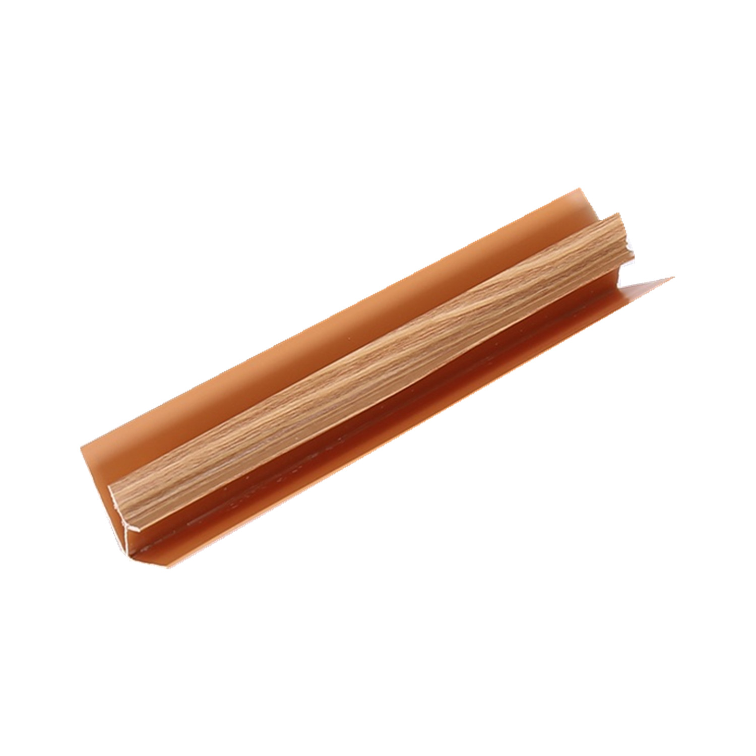 External corner pvc profiles color match with panel 