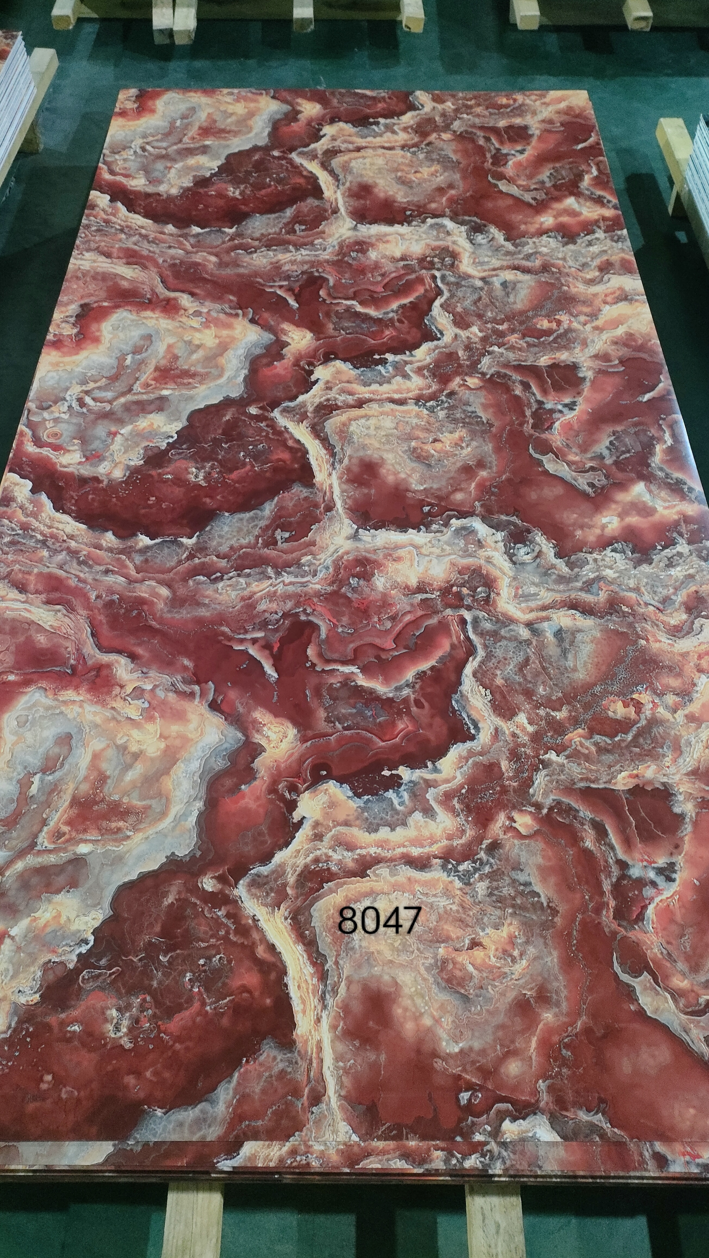 PVC UV-Coated Artificial Marble Sheets Size 1220X2440mm1220X2800mm 1220X2900mm
