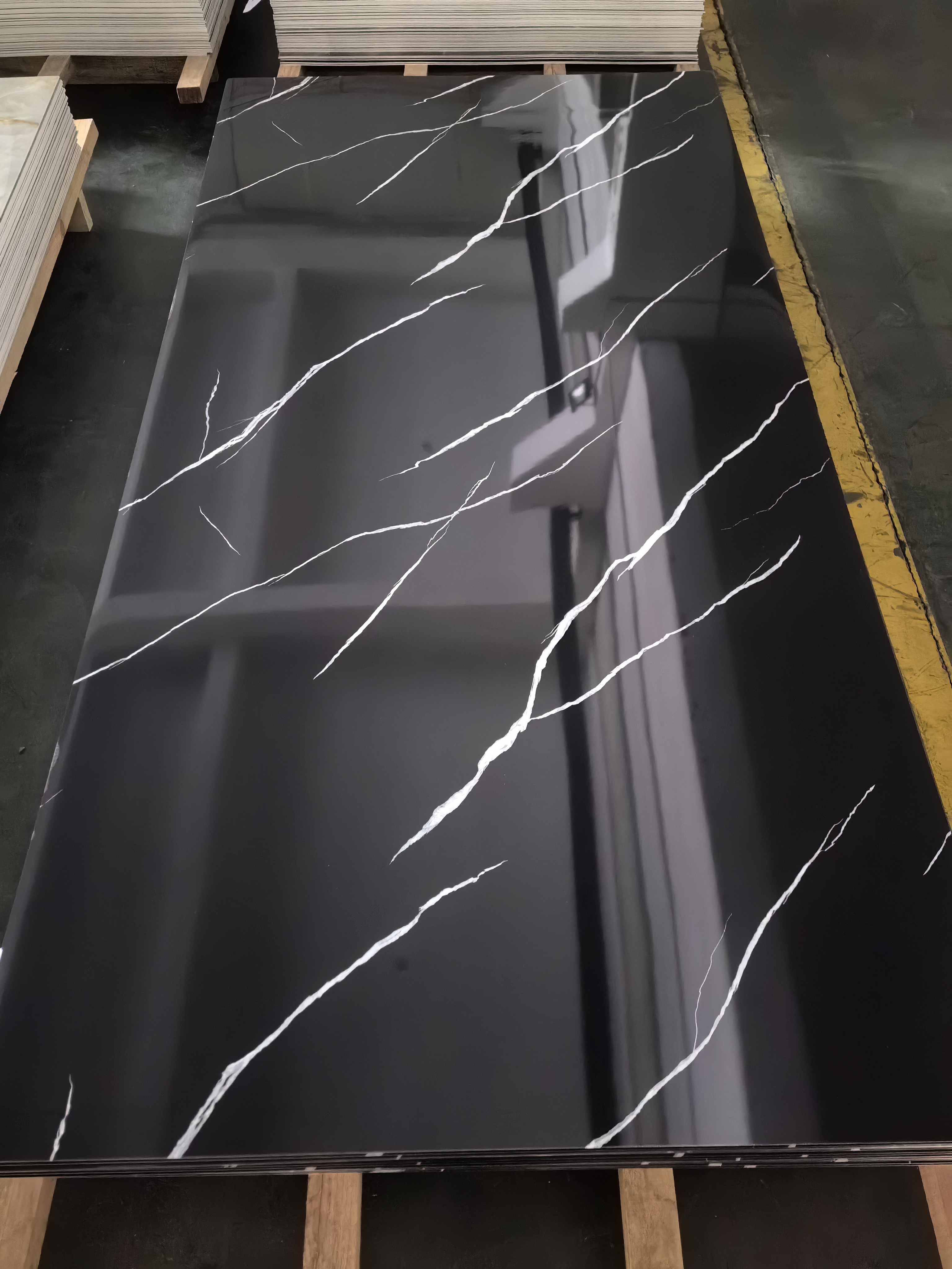 PVC UV-Coated Artificial Marble Sheets Size 1220X2440mm1220X2800mm 1220X2900mm