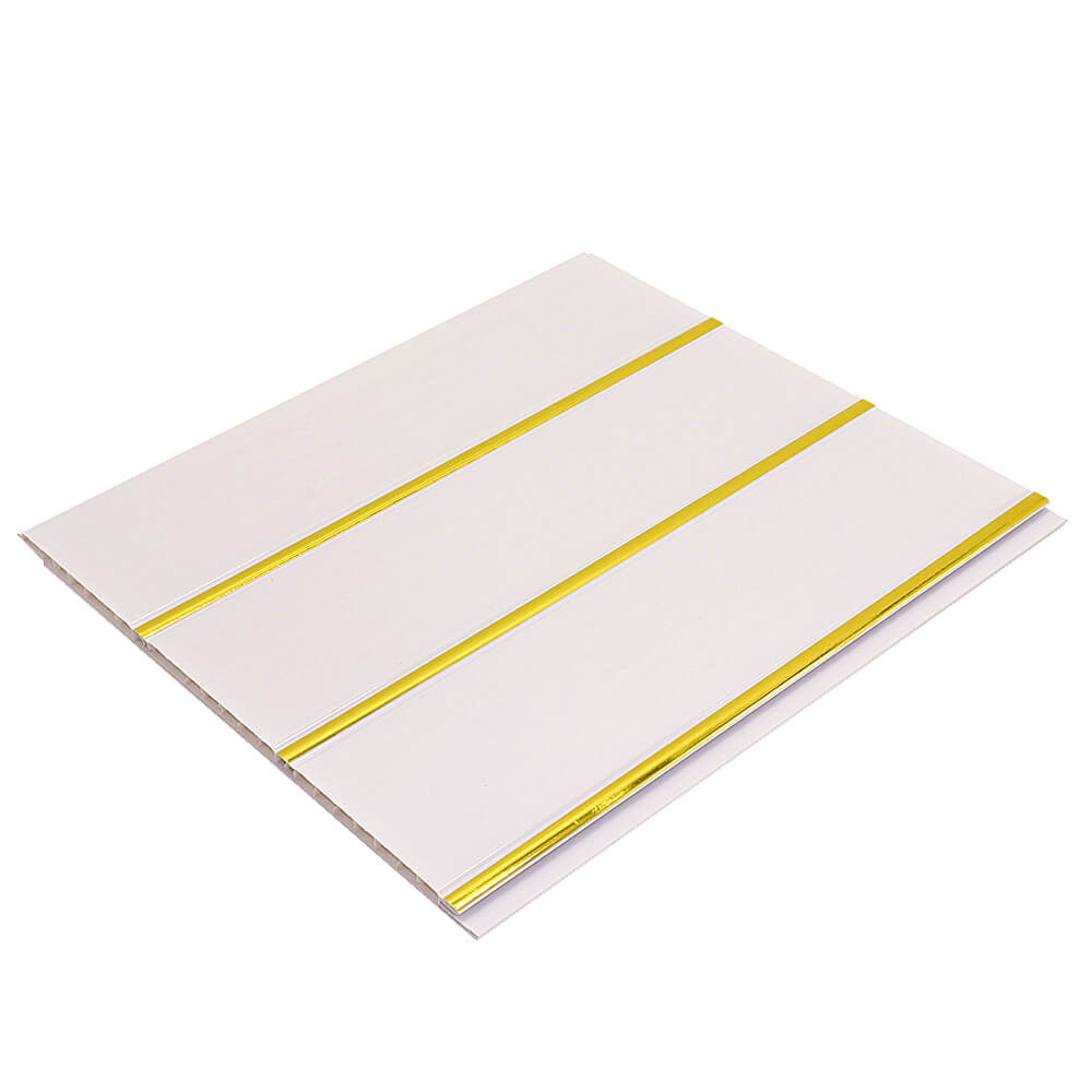 Classic PVC Ceiling Panel | Silver & Golden Lines 250mm /300mm width 
