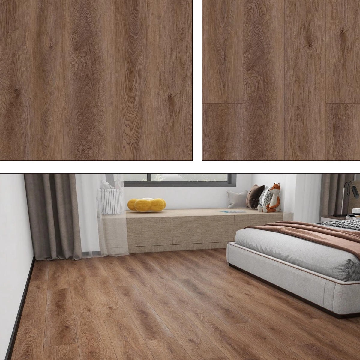 Waterproof 4mm 5mm 6mm Herringbone Rigid Vinyl Plank Floor Spc Flooring tiles 