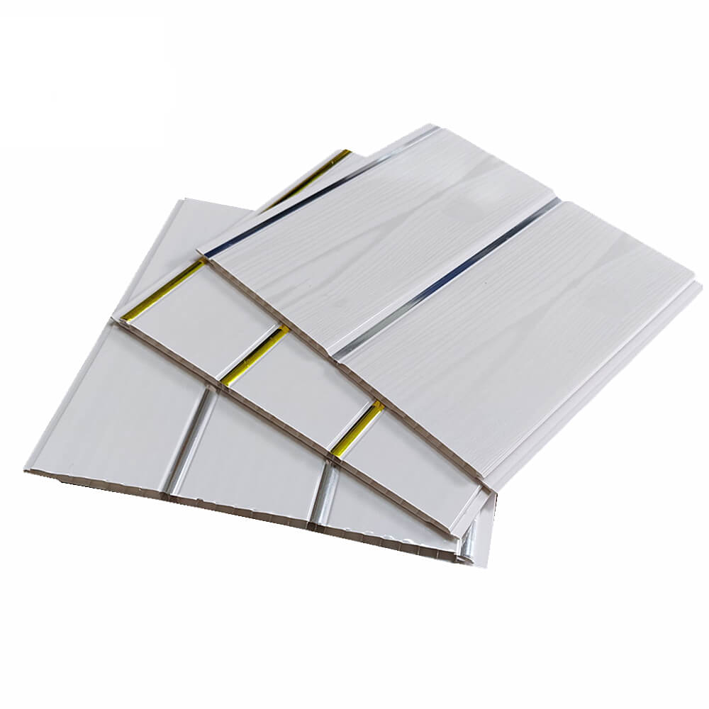 Classic PVC Ceiling Panel | Silver & Golden Lines 250mm /300mm width 