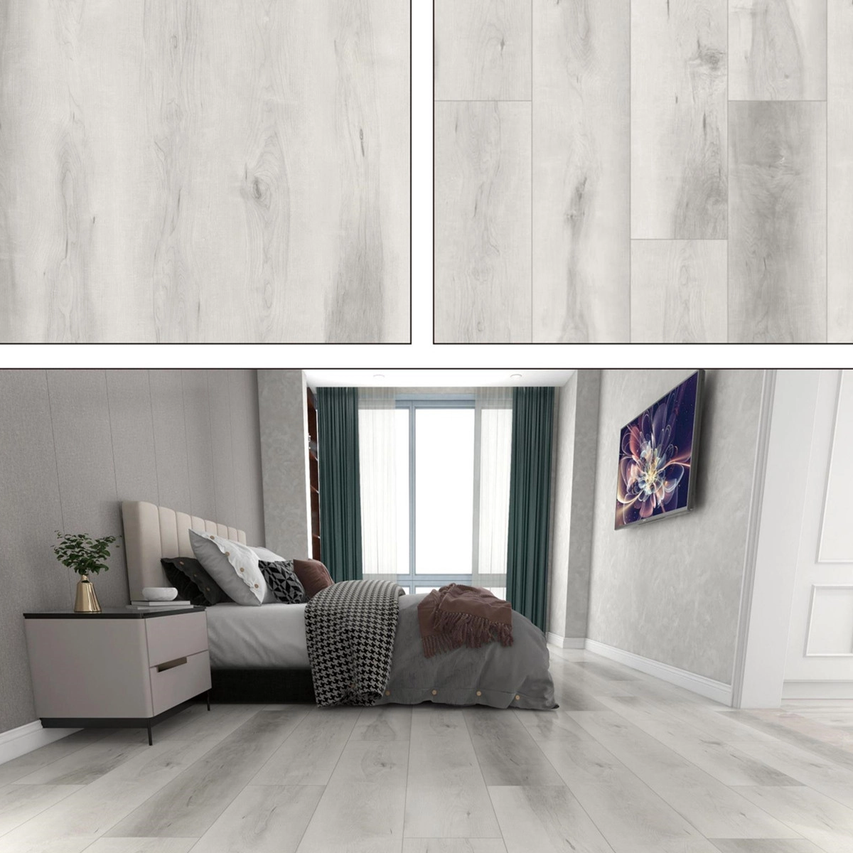  Plastic Composite Flooring Spc Floor 4mm Spc Click Floor lvt click flooring