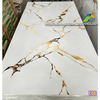 Wholesale 3D Design High Density UV Coated PVC Marble home Indoor decorative Wall Panels Size 1220×2440mm