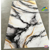 Wholesale 3D Design High Density UV Coated PVC Marble home Indoor decorative Wall Panels Size 1220×2440mm