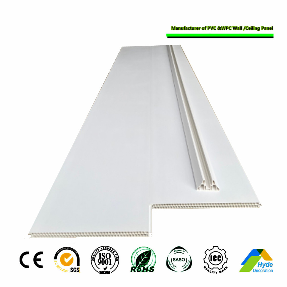 400mm Width Double Sideds Plastic Wallboard PVC Partition Wall Panel 
