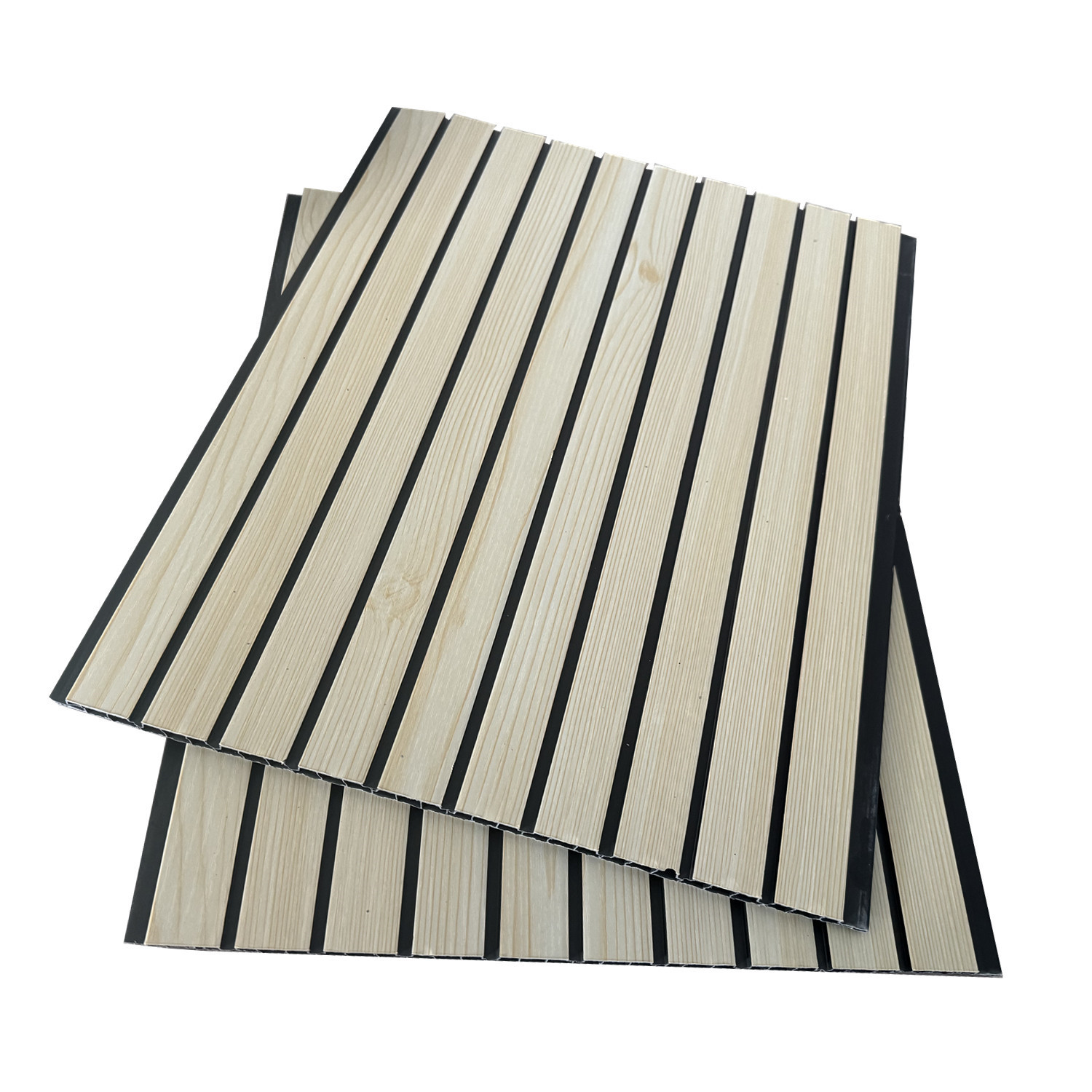 China wholesale 300*9*2900mm PVC fluted panel black color basic 