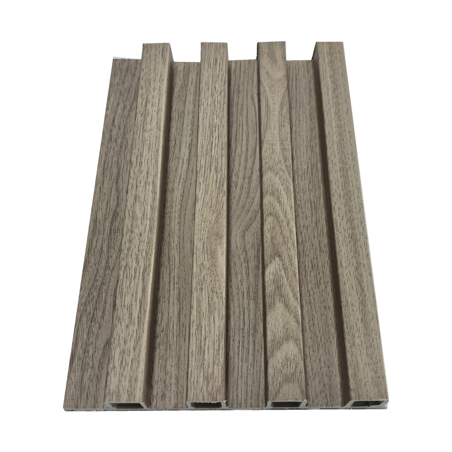 Home Decoration WPC Fluted Composite Cladding PVC Wall Panel De Pared De Lambrin WPC 160*22mm /160*24mm 