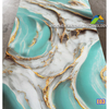 Wholesale 3D Design High Density UV Coated PVC Marble home Indoor decorative Wall Panels Size 1220×2440mm