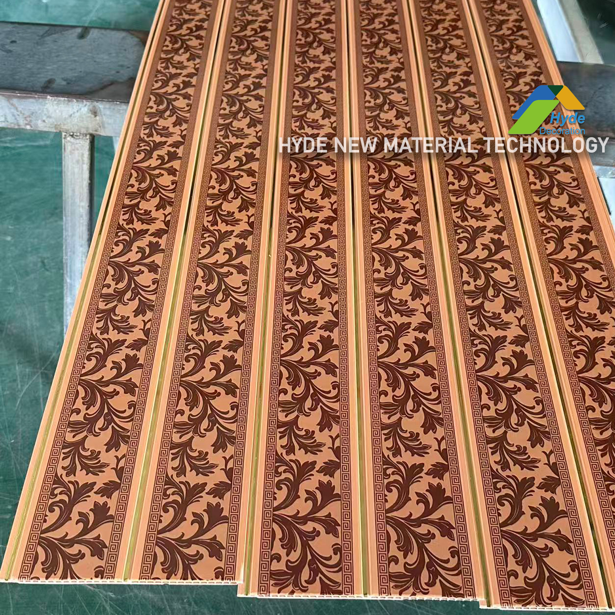 Luxury Kenya/Ghana Printing Plasitic PVC Wall Cladding Board Panel Spandrel Ceiling Forwest Africa Home/Shop Decoration