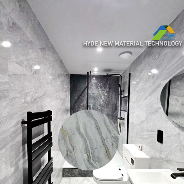 Premium Waterproof 1000mm Shower PVC Wall Panel Finish Wet Wall Ceiling Board for Kitchen 