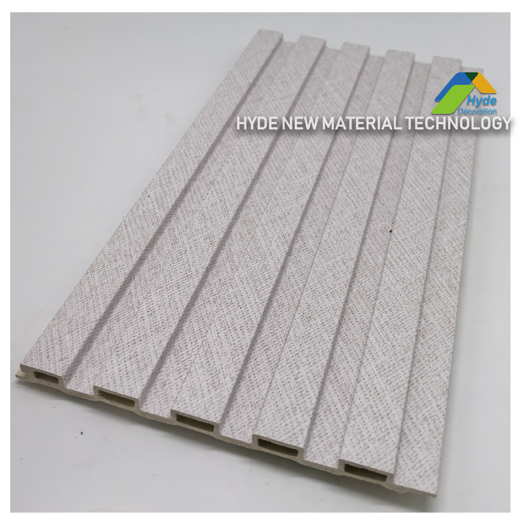 Hollow Modern Style Wall Cladding Panel Sheet Wood Color Waterproof Great WPC Board for Hotel Office Use Best Price