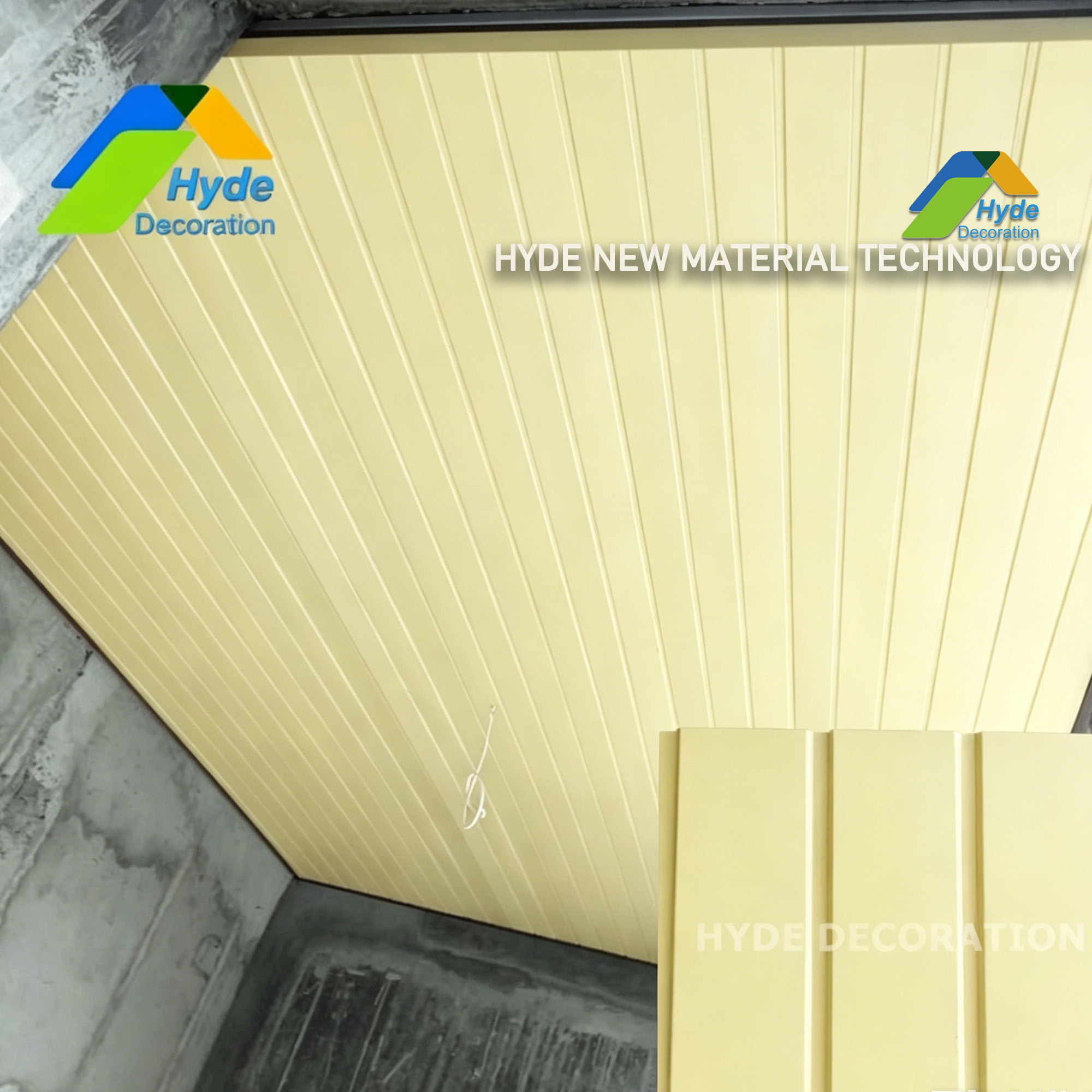 7mm Thick False Plafon PVC Techos Tablilla PVC Wall Ceiling Foam Board for Ghana Market