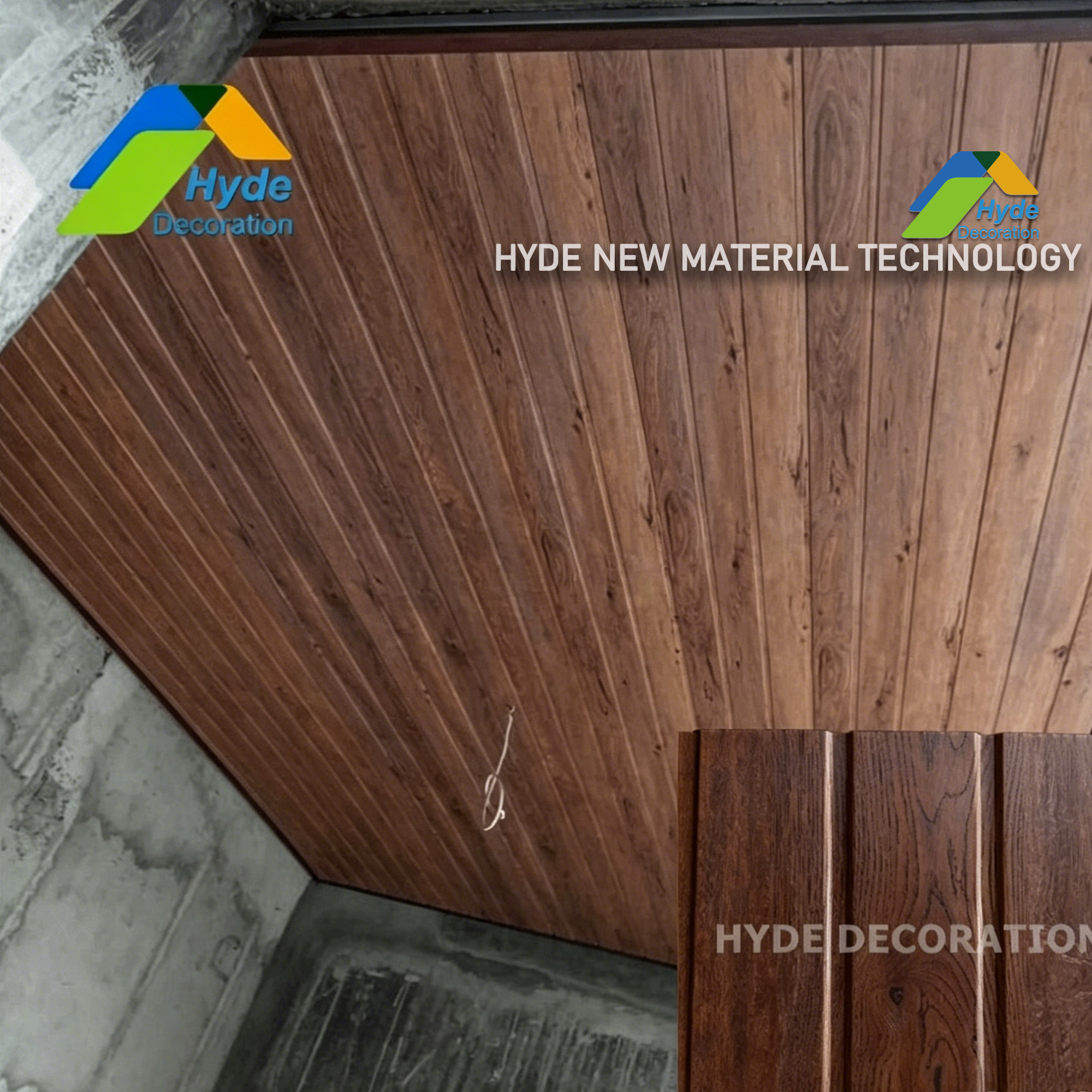 7mm Thick False Plafon PVC Techos Tablilla PVC Wall Ceiling Foam Board for Ghana Market