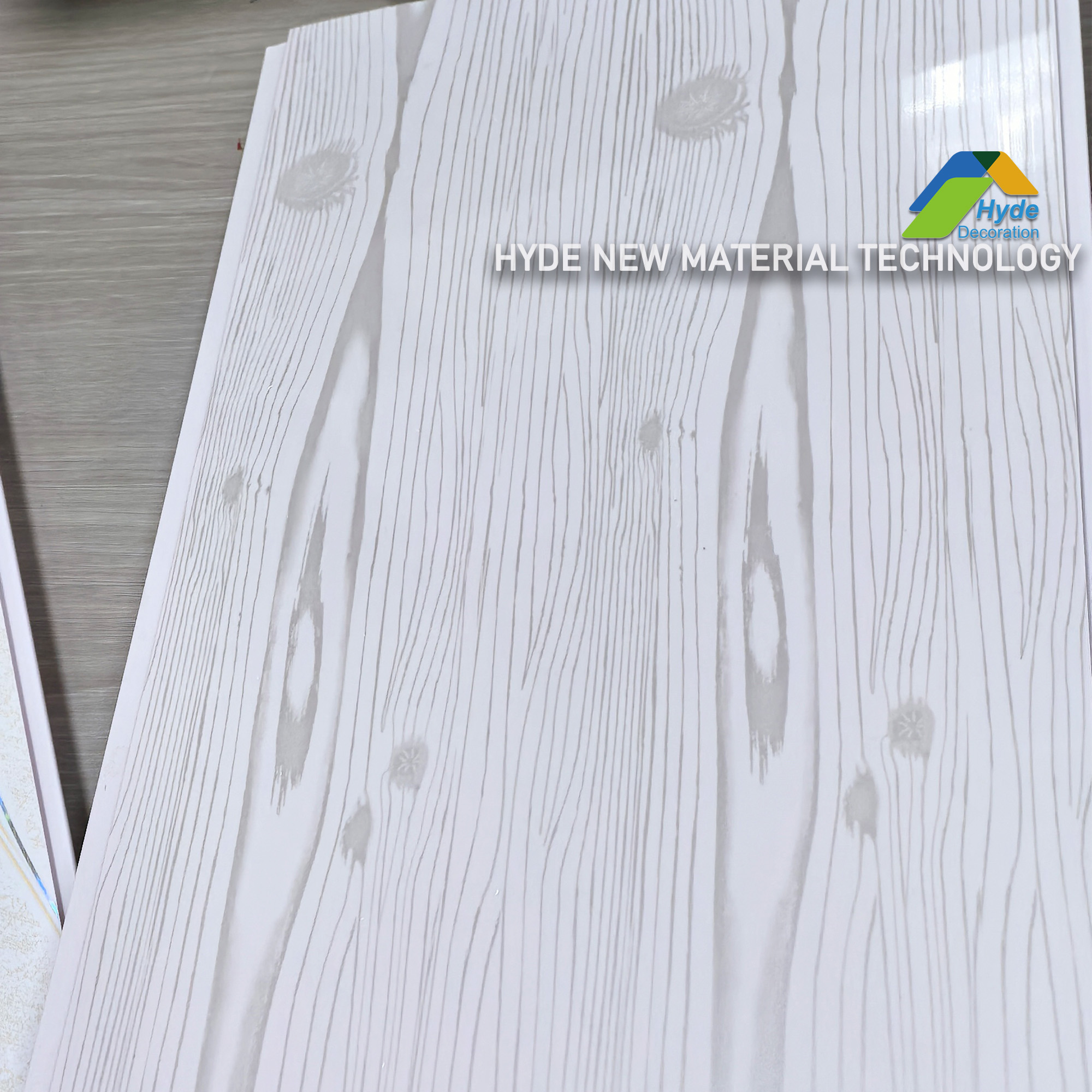 China Supplier 200mm/250mm Board Plafon De PVC Hot Stamping Marble Pattern False Ceiling Panel Techo