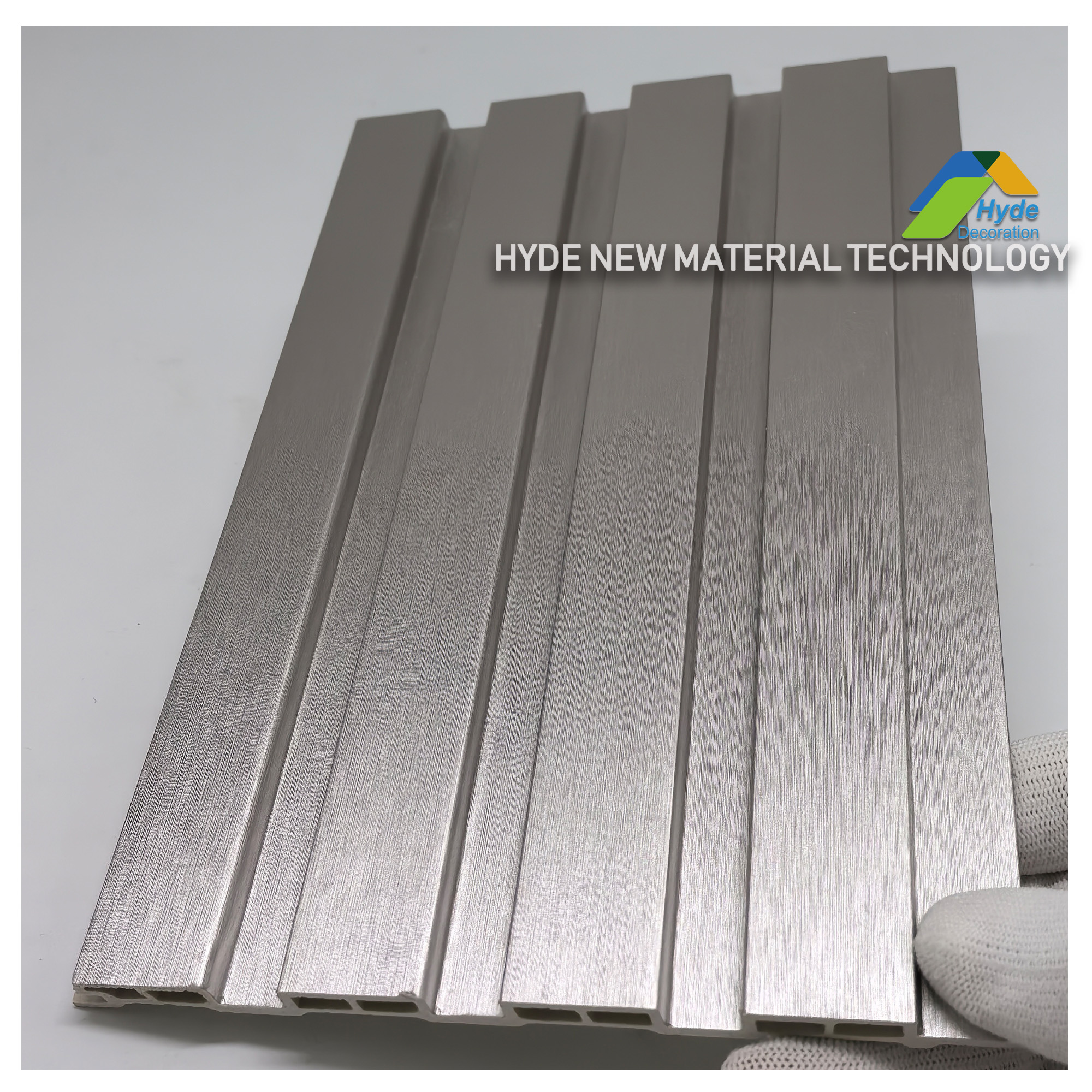 Hollow Modern Style Wall Cladding Panel Sheet Wood Color Waterproof Great WPC Board for Hotel Office Use Best Price