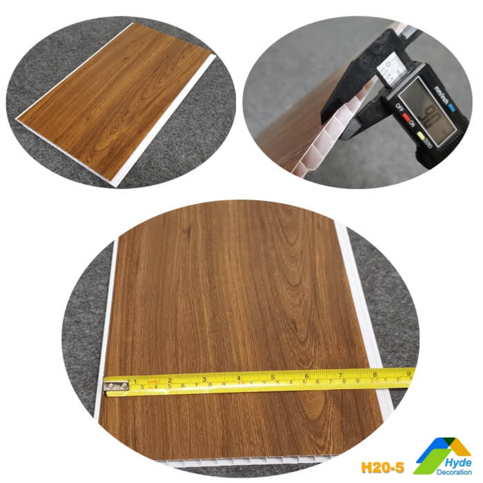 200X9mm Laminas de Cielo Raso Pvc Flat Panel for walls