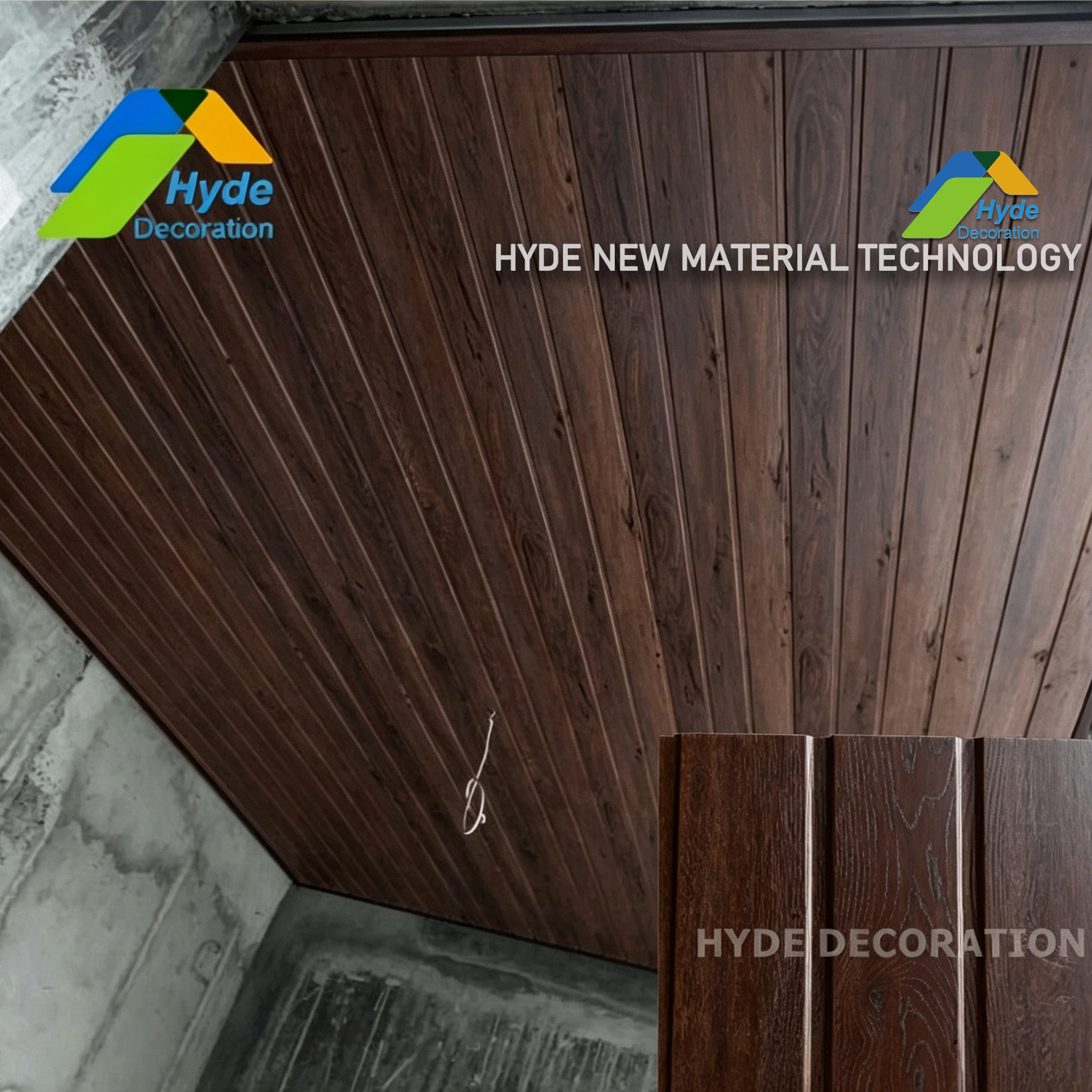 7mm Thick False Plafon PVC Techos Tablilla PVC Wall Ceiling Foam Board for Ghana Market