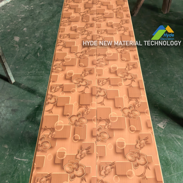 Luxury Kenya/Ghana Printing Plasitic PVC Wall Cladding Board Panel Spandrel Ceiling Forwest Africa Home/Shop Decoration