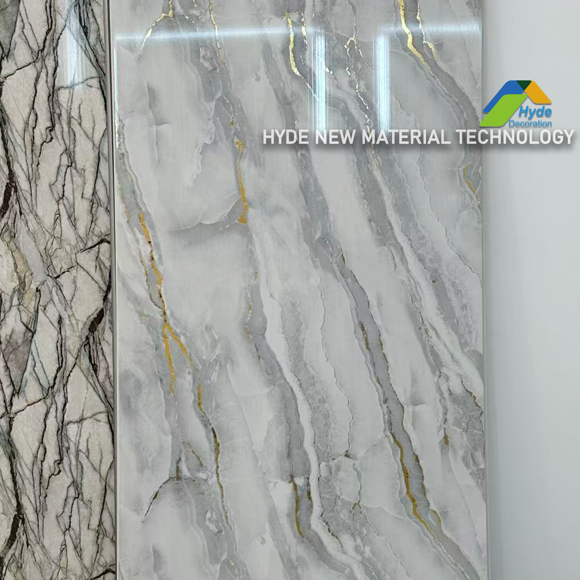 Premium Waterproof 1000mm Shower PVC Wall Panel Finish Wet Wall Ceiling Board for Kitchen 
