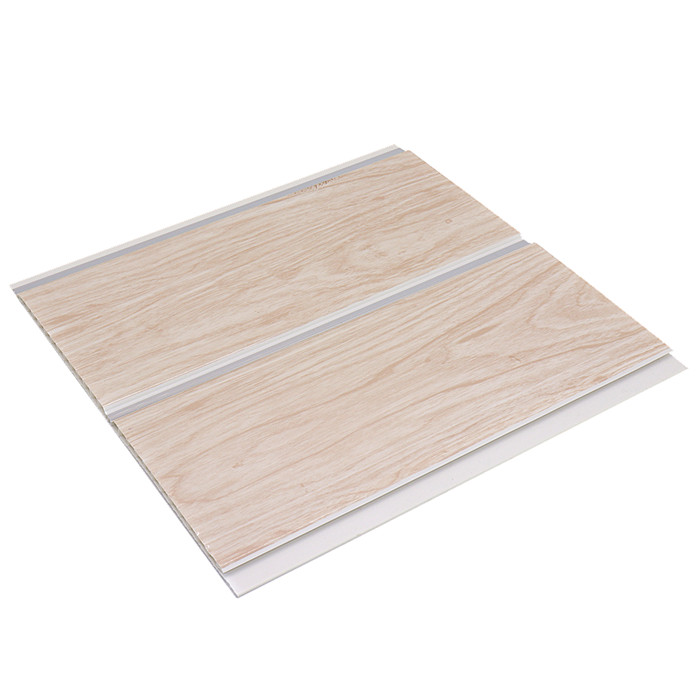H203 Printing color grey wood 200mm x8mm Middle groove panel