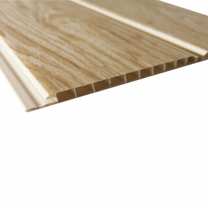 7mm PVC Para Cielo Raso Middle Groove Strip Printing PVC Wood Ceiling Tile Panel