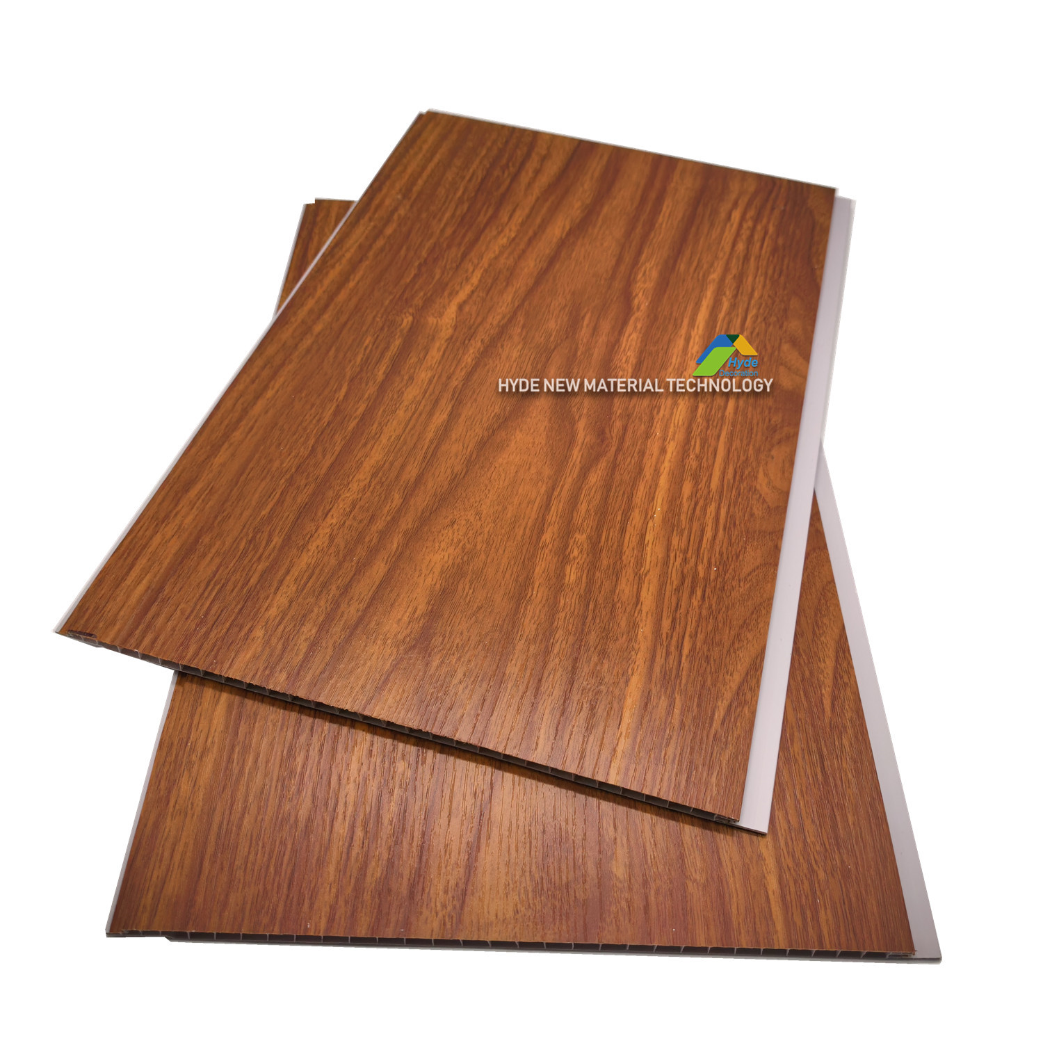 Wood design pvc Machimbre PVC 20cm Ripado PVC para teto laminated popular in Brazil /Paraguay/Costa Roca/Mexcio /Philippines market 