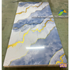 1220x2440x3mm Waterproof High Glossy Golden Wall Decoration Panel PVC UV Marble Sheet For Bathroom Shower