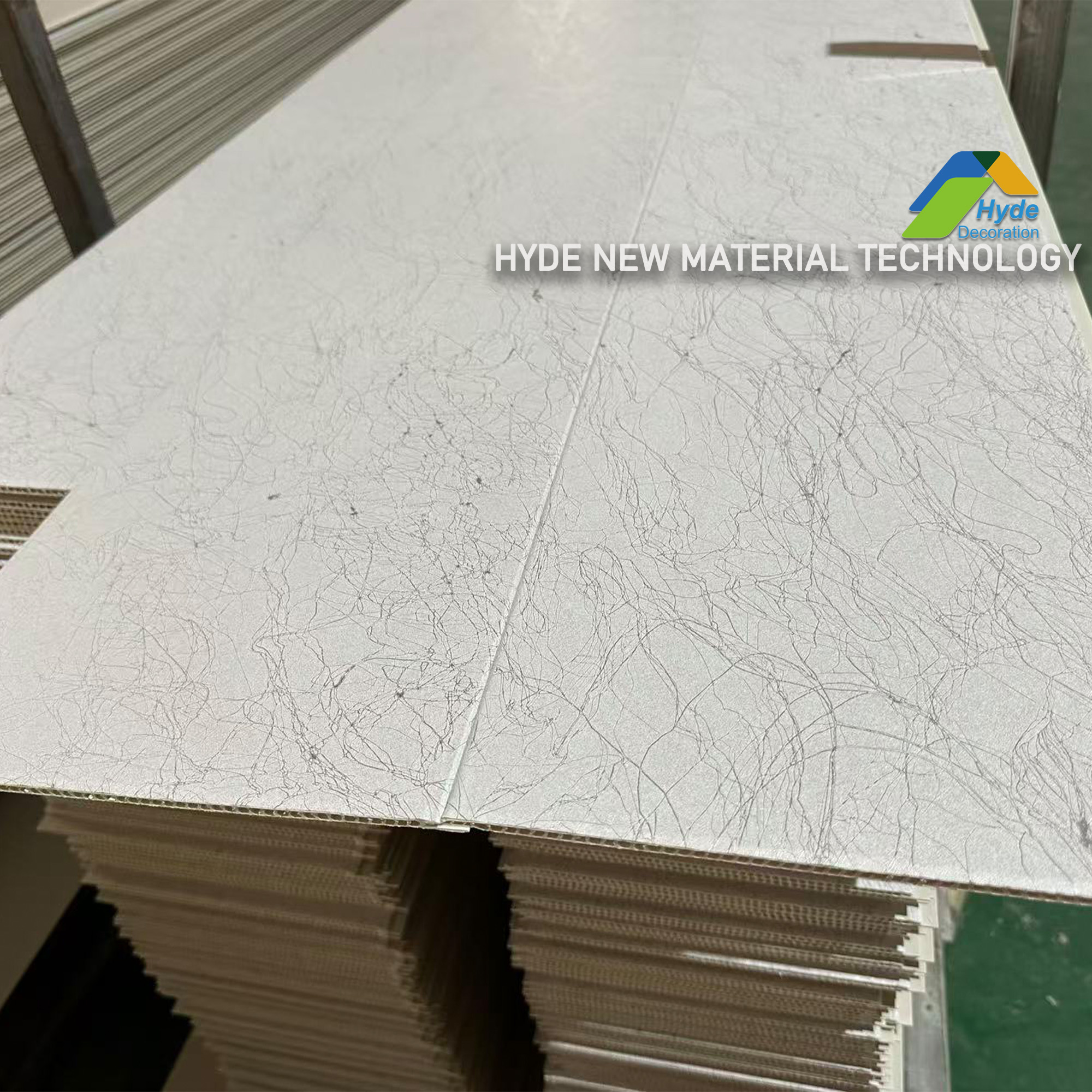 2026new Design White Texture Lamination False Panel Cielo Raso PVC Tablilla V Groove Plafon PVC Ceiling 5mm thickness