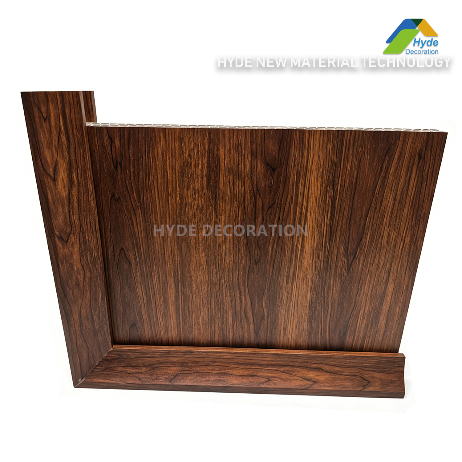 400mm Width Double Sideds Plastic Wallboard PVC Partition Wall Panel 