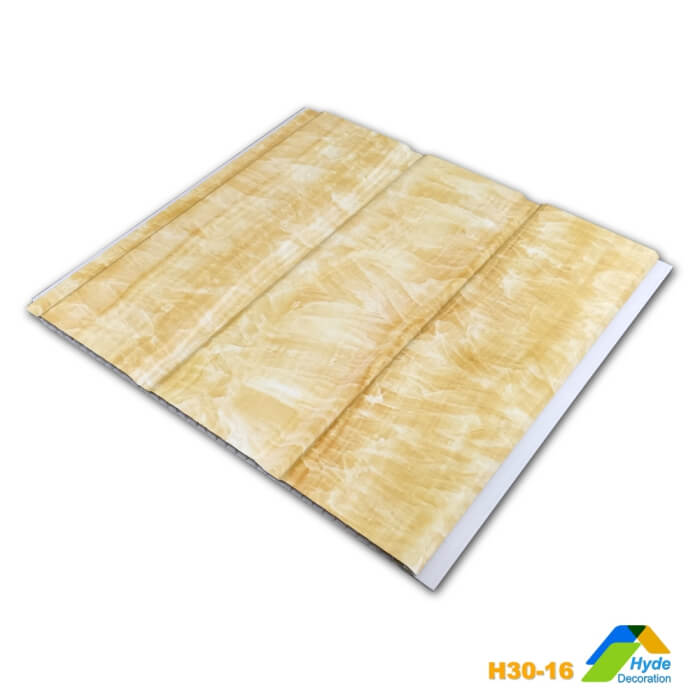 8mm Plafond Lambris PVC Ceiling 2 Groove Plastic Wall Panels 3D Design